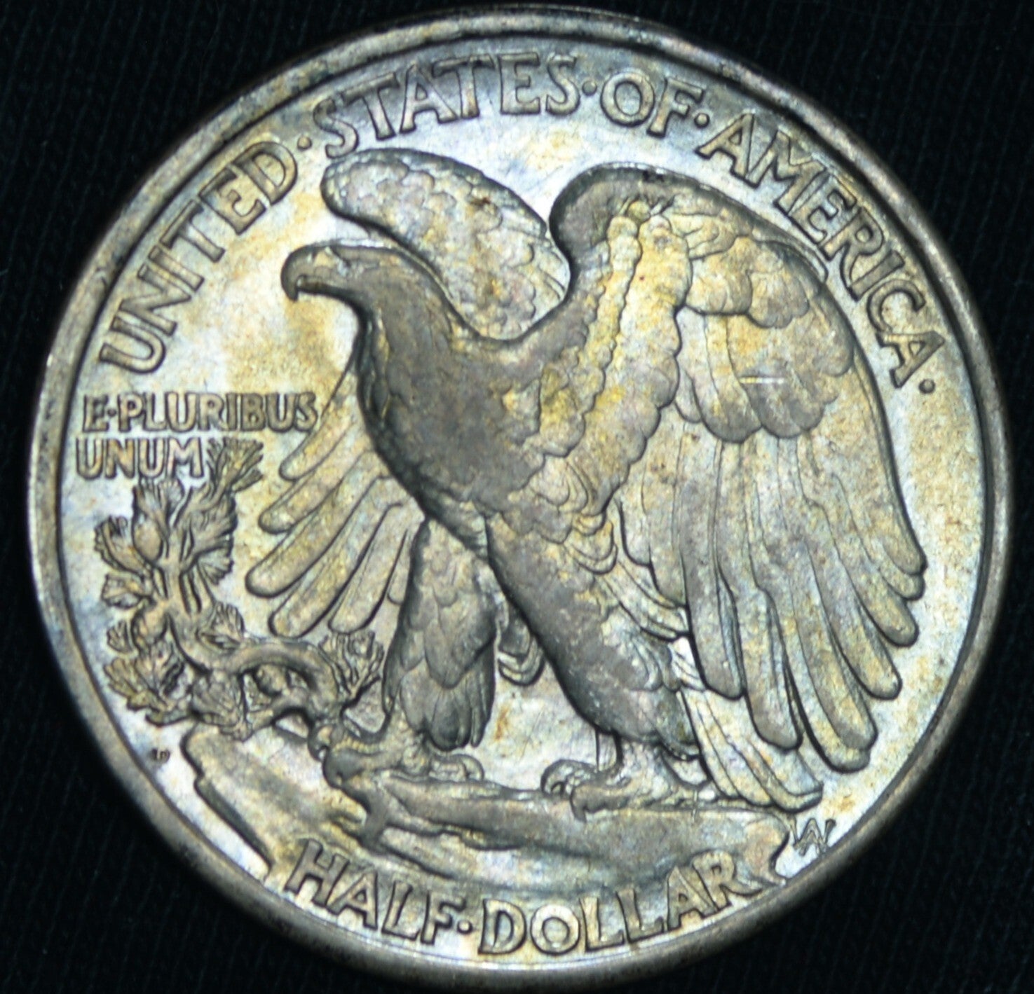 1934-D Walking Liberty Half Dollar AU Cool Toning ~ 26380