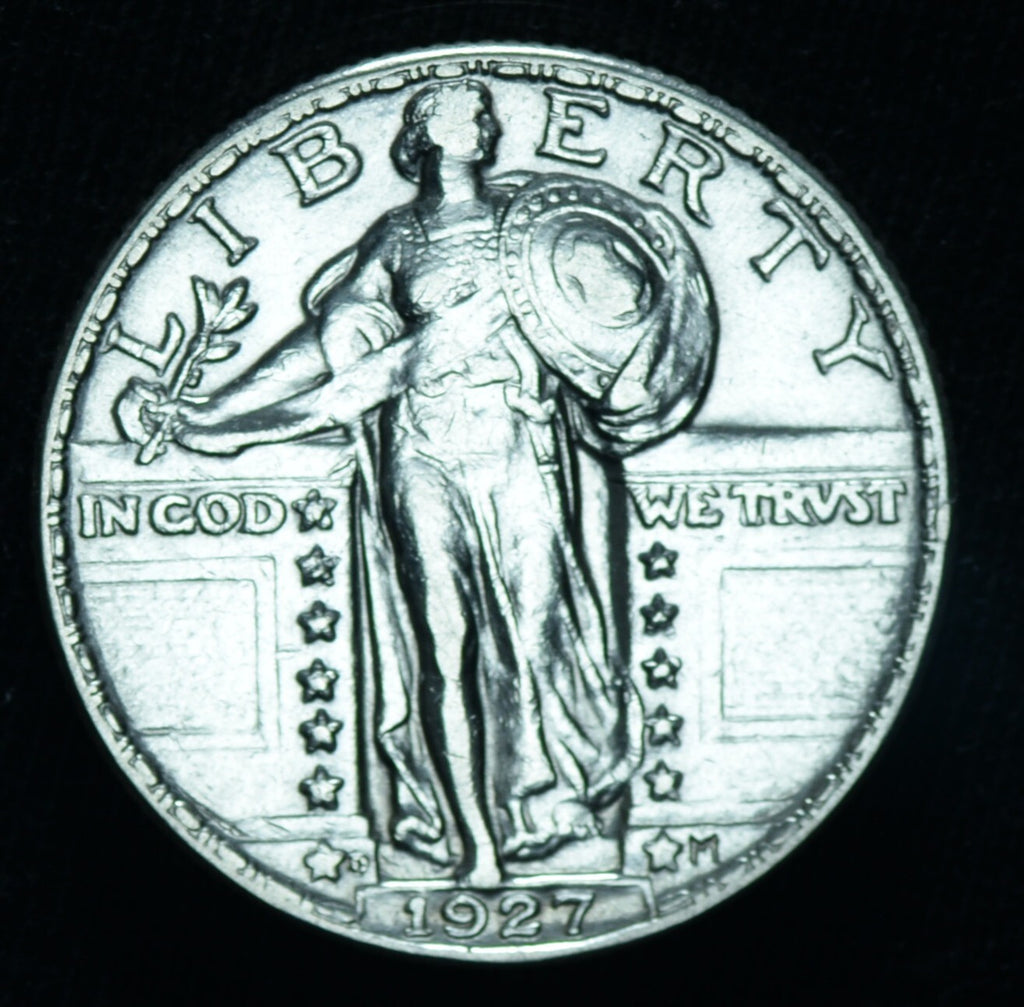 1927-D Standing Liberty Quarter AU+ ~ 26193
