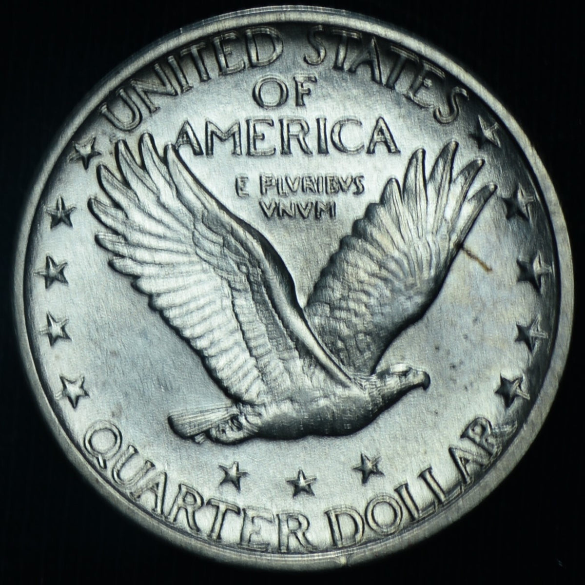 1918-S 25C Standing Liberty Quarter Lustrous BU Scarce This Nice ~ 26432