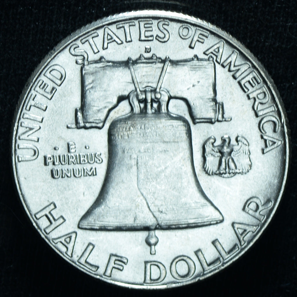 1962-D 50C Franklin Half Dollar BU - 25673