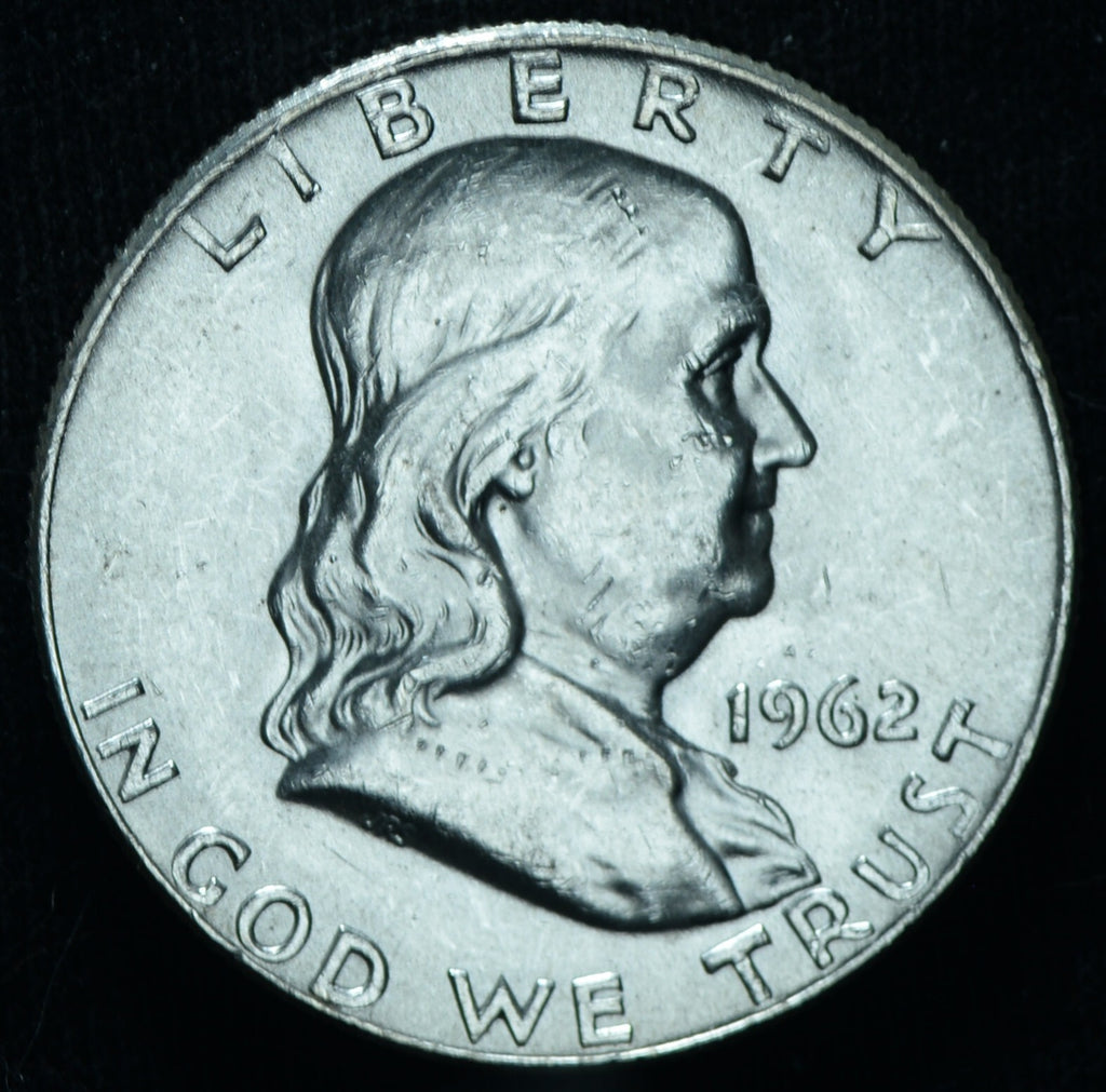 1962-D 50C Franklin Half Dollar BU ~ 25667