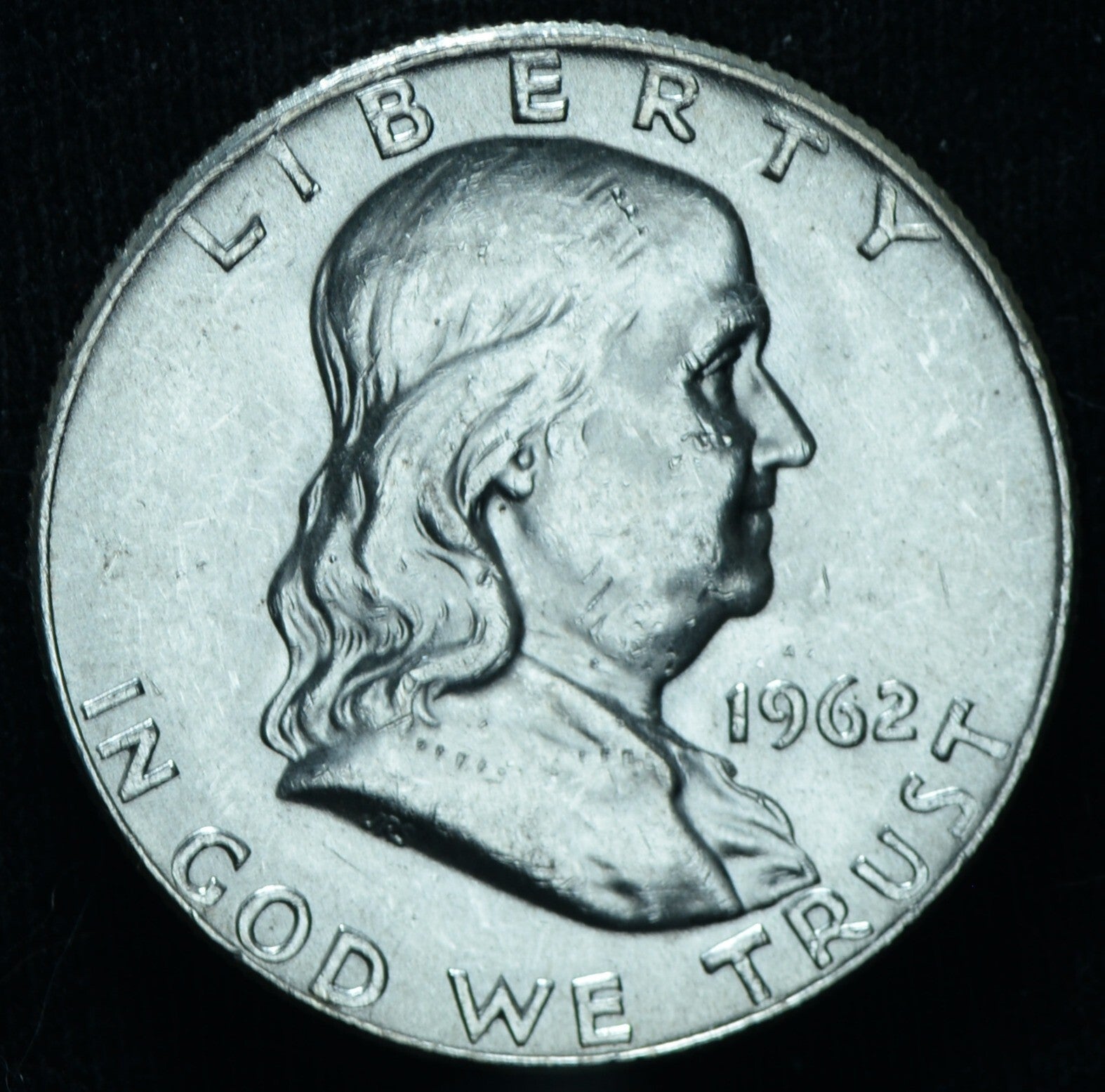 1962-D 50C Franklin Half Dollar BU ~ 25667