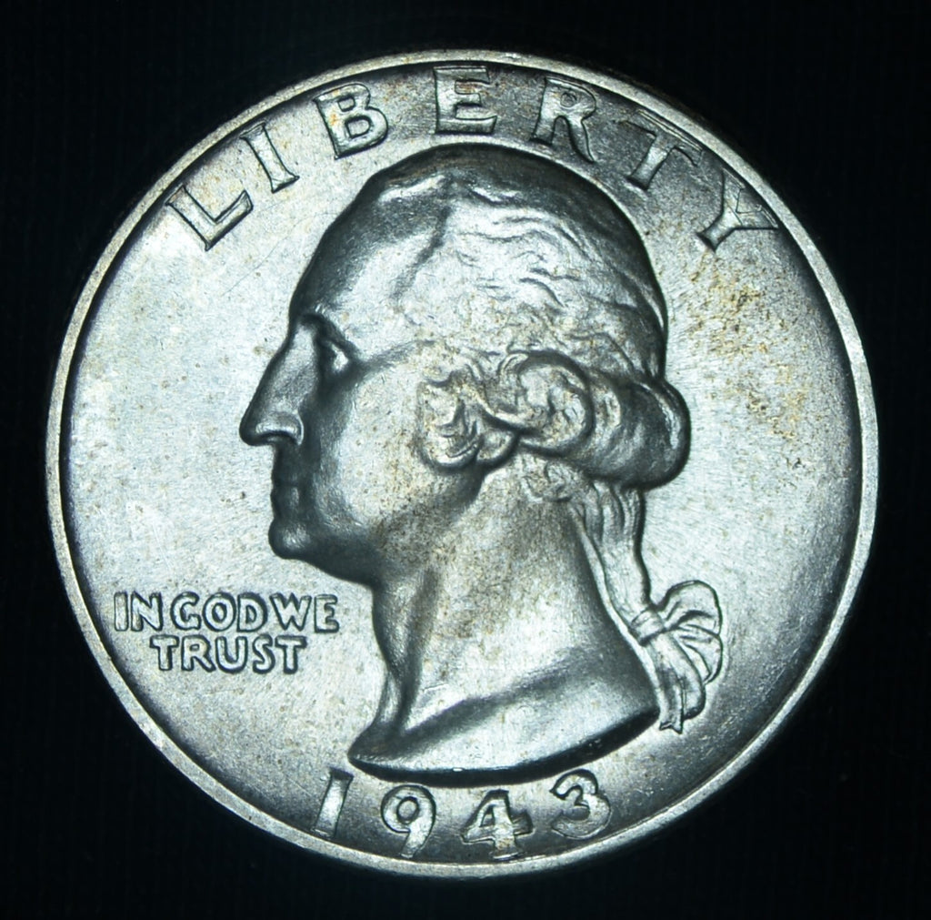 1943 25C Washington Quarter BU ~ 26526
