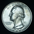 1943 25C Washington Quarter BU ~ 26526