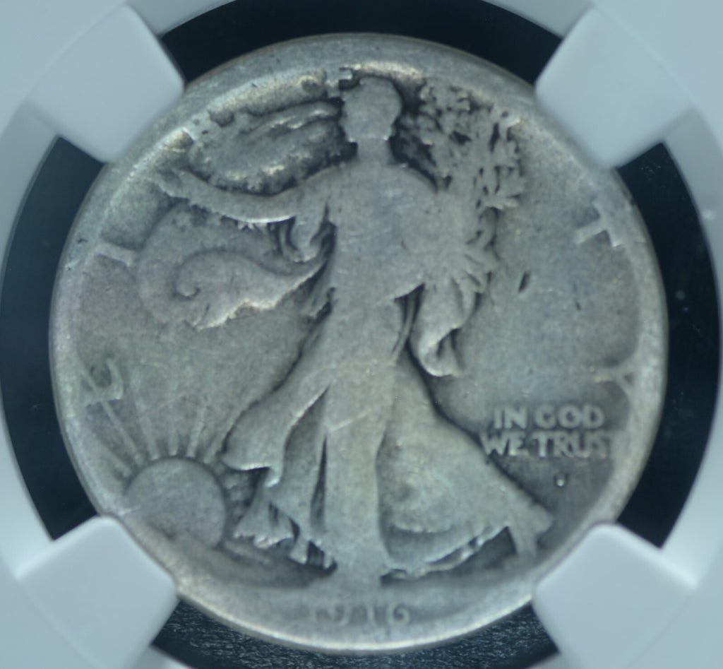 1916 S  50C Walking Liberty Half Dollar AG3 Rare Key Date  ~ 26498