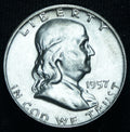 1957-D 50C Franklin Half Dollar BU ~ 25678