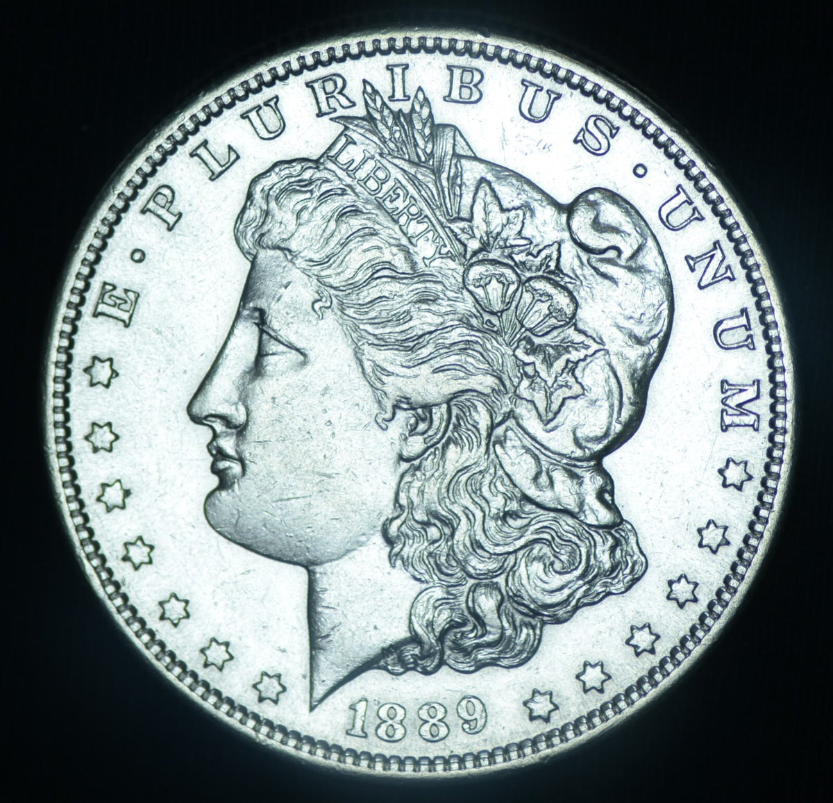 1889-S Morgan Silver Dollar Brilliant Uncirculated BU - 26602