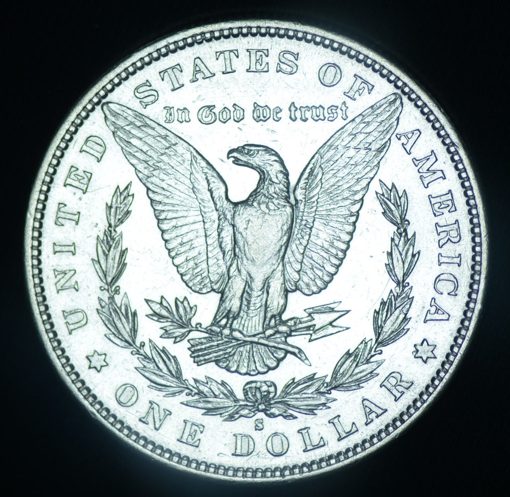 1889-S Morgan Silver Dollar Brilliant Uncirculated BU - 26602
