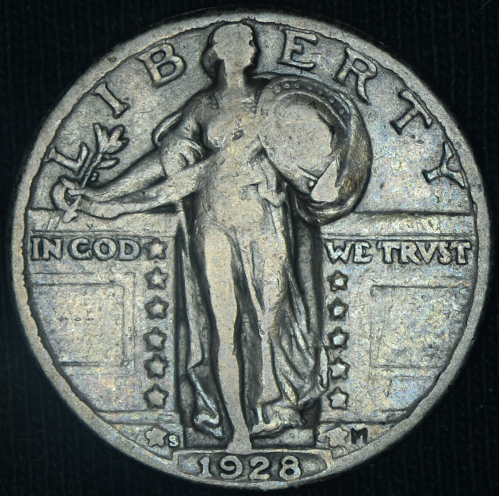 1928-S 25C Standing Liberty Quarter Tougher Date ~ 26480