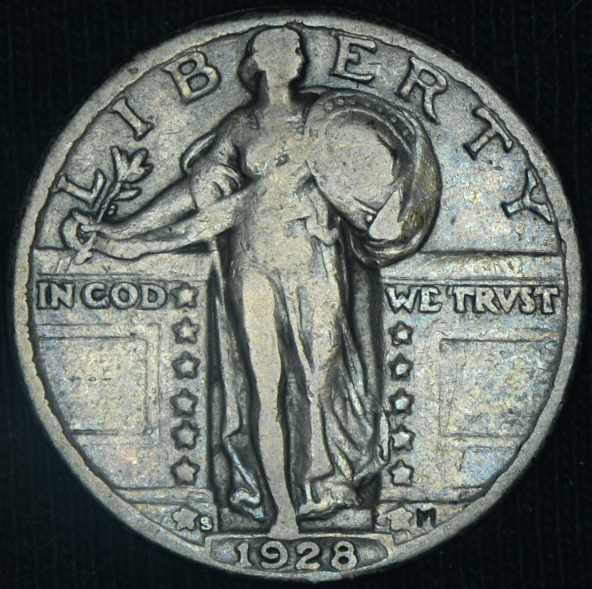 1928-S 25C Standing Liberty Quarter Tougher Date ~ 26480