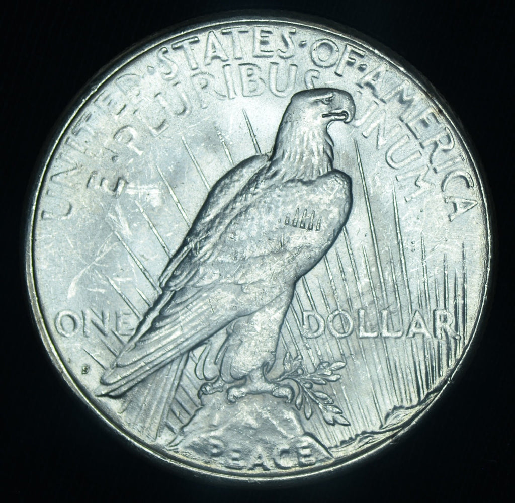 1923-S Peace Dollar Choice Brilliant Uncirculated Lustrous ~ 26505