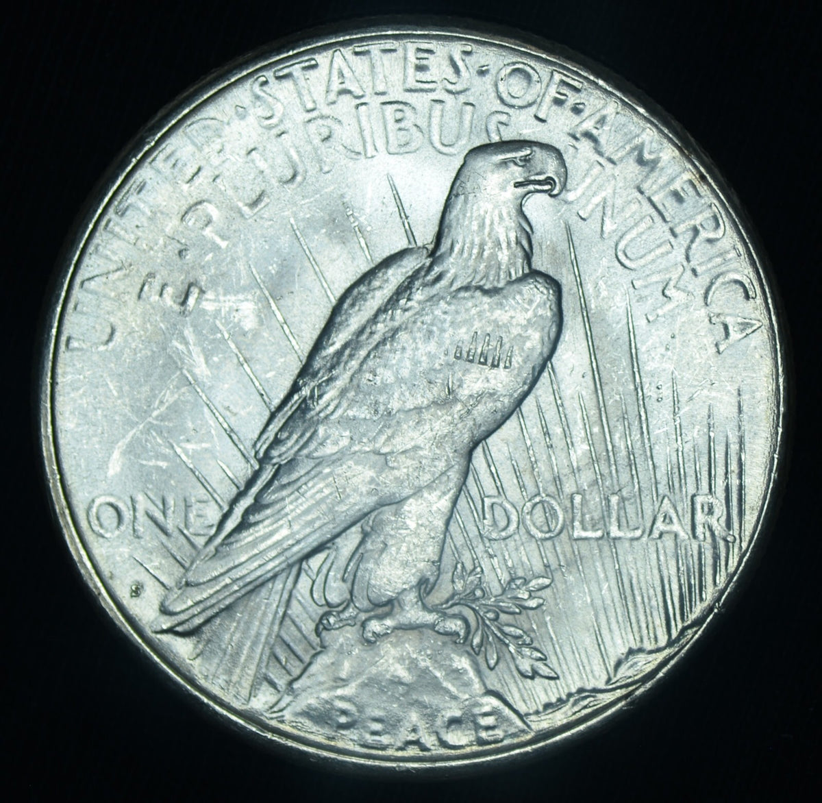 1923-S Peace Dollar Choice Brilliant Uncirculated Lustrous ~ 26505