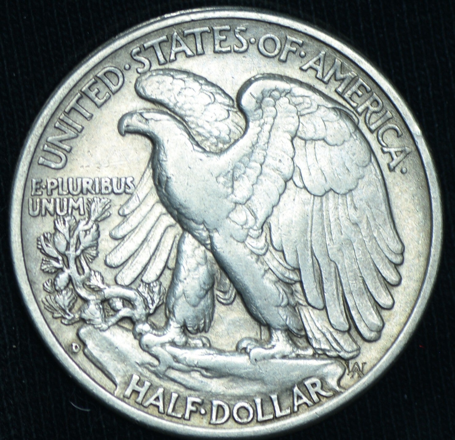 1938-D Walking Liberty Half Dollar XF Rare Key Date ~ 26386