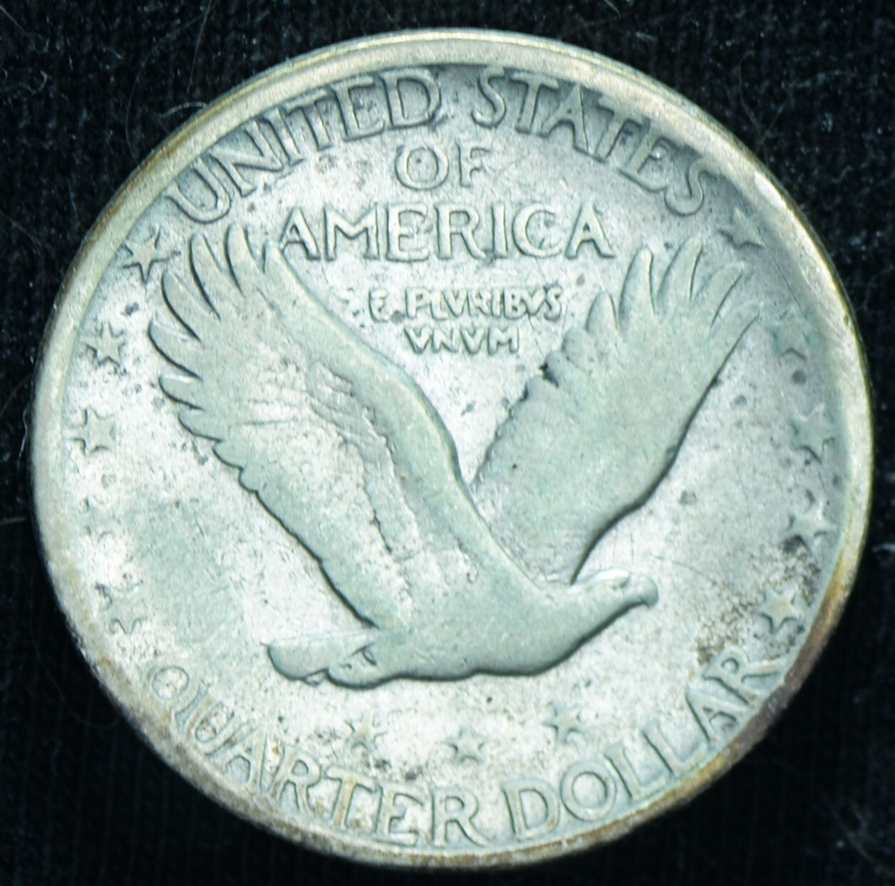 1927-S 25C Standing Liberty Quarter Dollar F  - 24719
