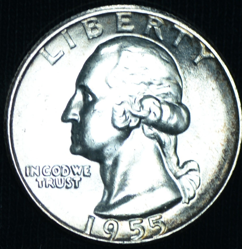 1955 Washington Silver Quarter BU ~ 26357