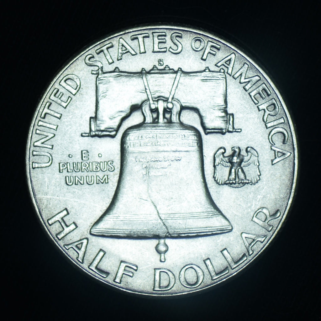 1949-S 50C Franklin Half Dollar BU Gem Exceptional ~ 26553