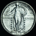 1918-S 25C Standing Liberty Quarter Lustrous BU Scarce This Nice ~ 26432