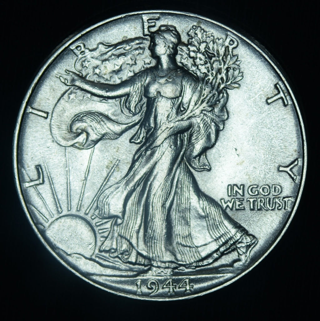 1944 50C Walking Liberty Half Dollar BU Beauty ~ 26511