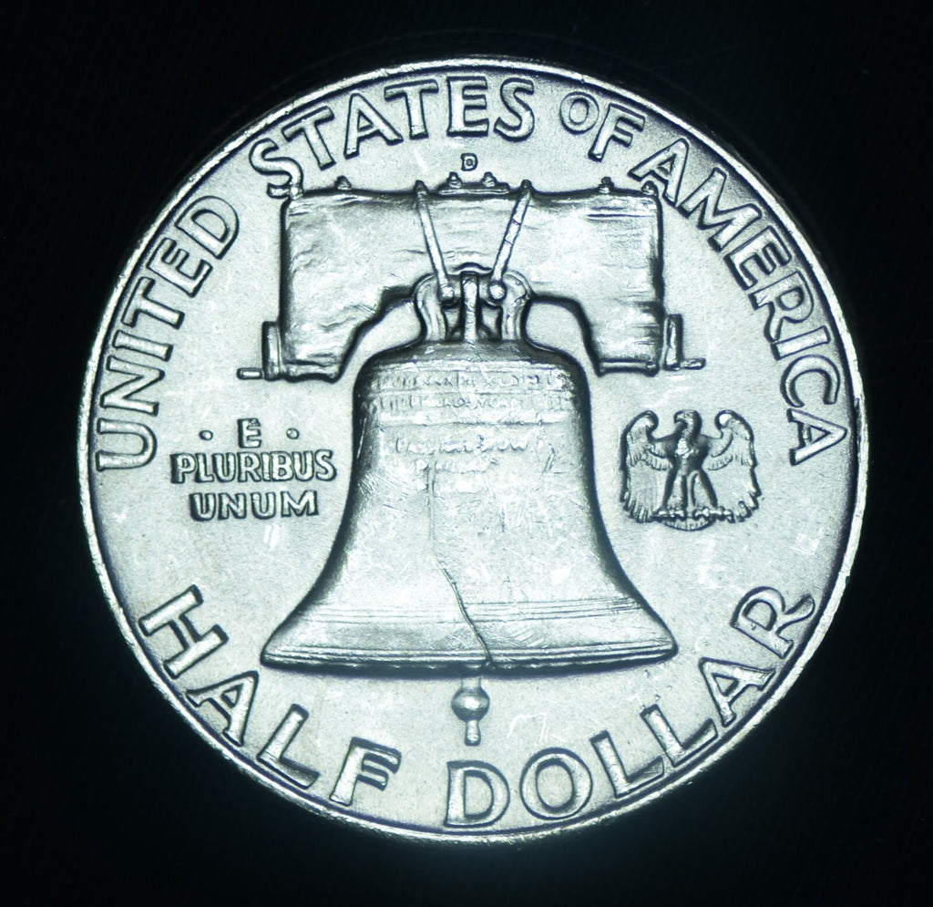 1952-D 50C Franklin Half Dollar BU Brilliant Uncirculated ~ 26563