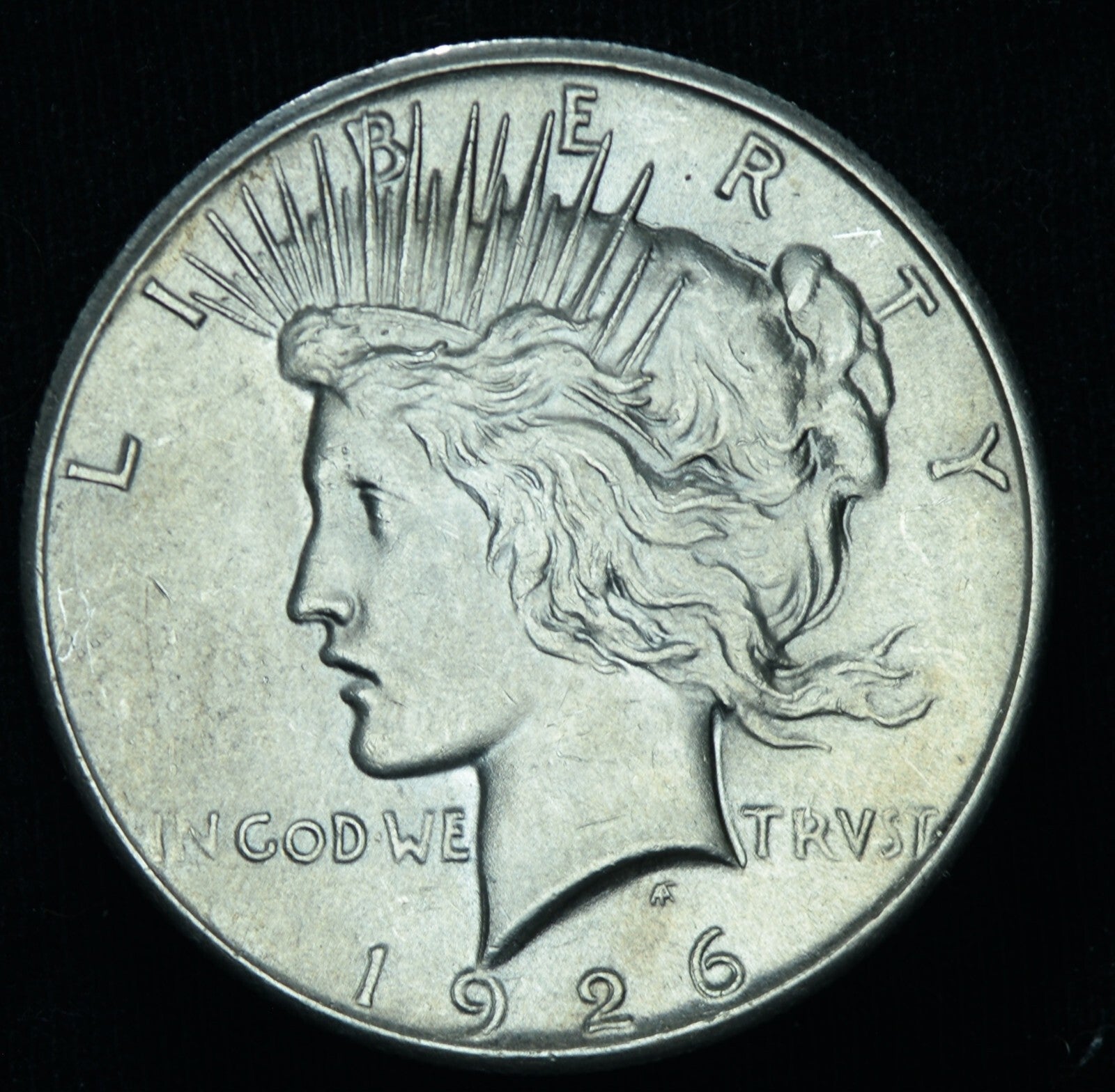 1926 Peace Dollar AU/BU Slider - 26065