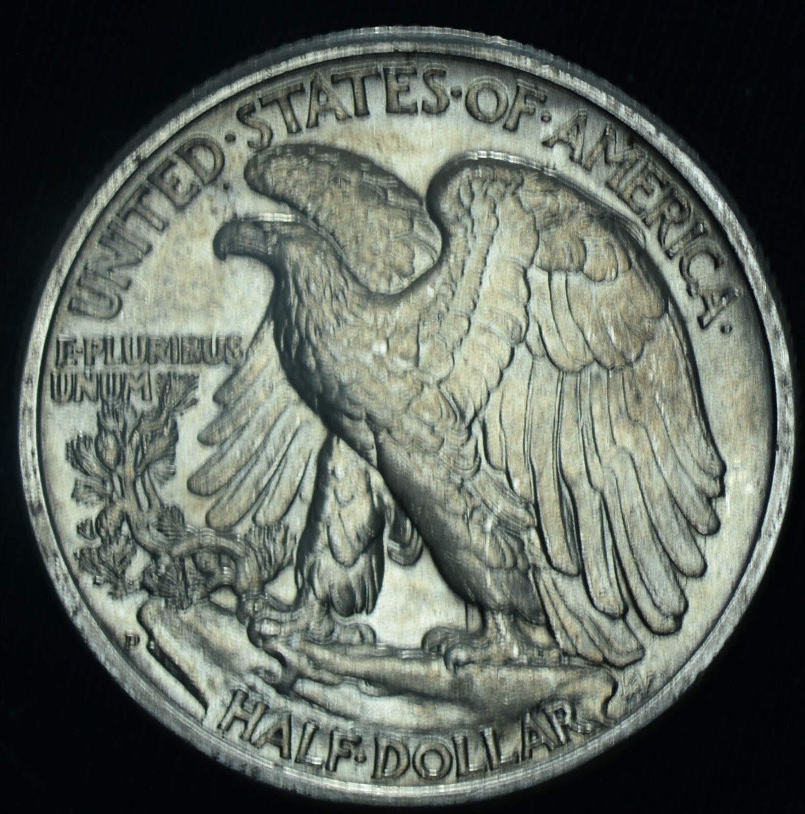 1941-D 50C Walking Liberty Half Dollar BU Uncirculated ~ 26471
