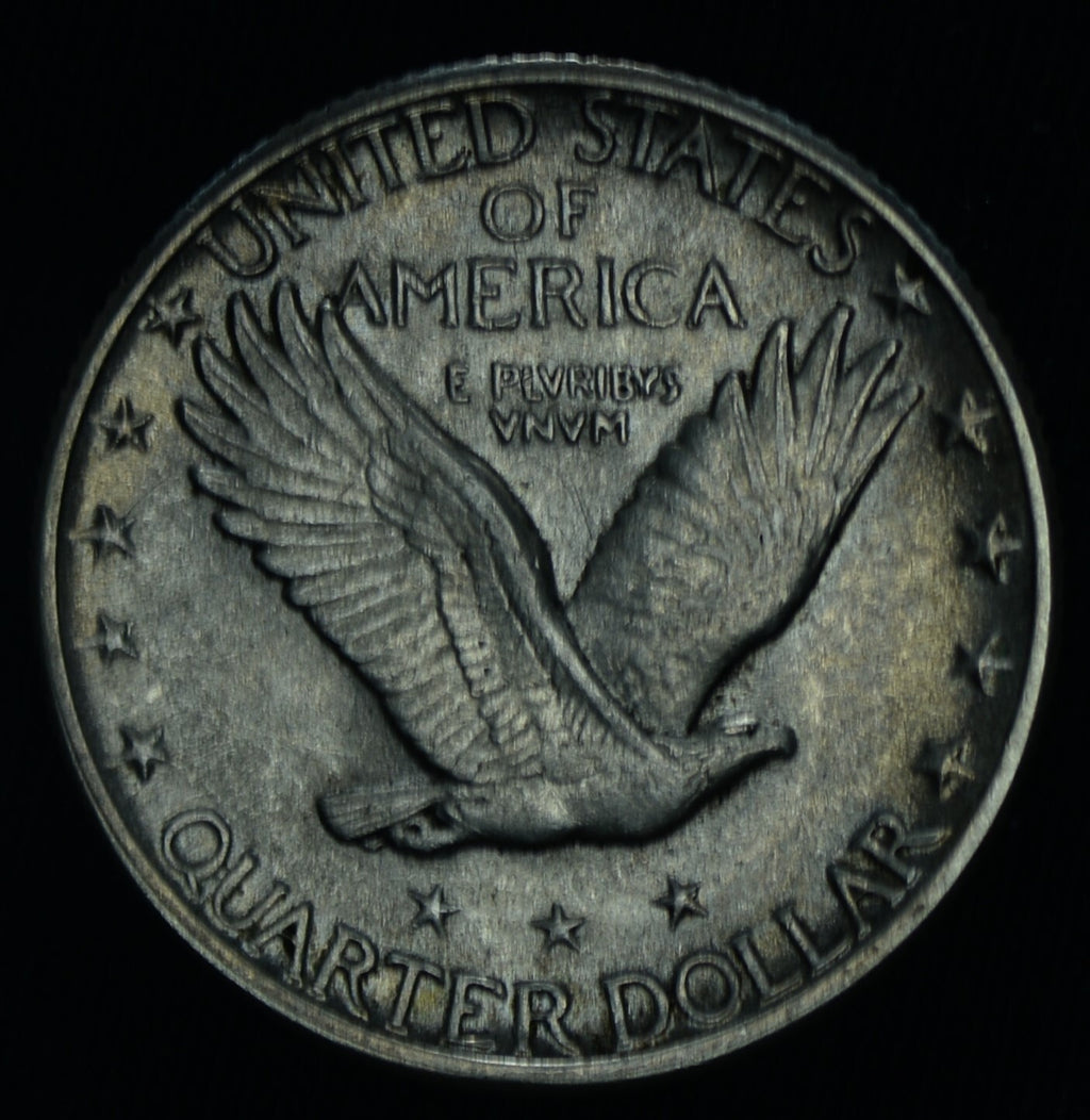 1930 25C Standing Liberty Quarter AU+ Toner ~ 26461