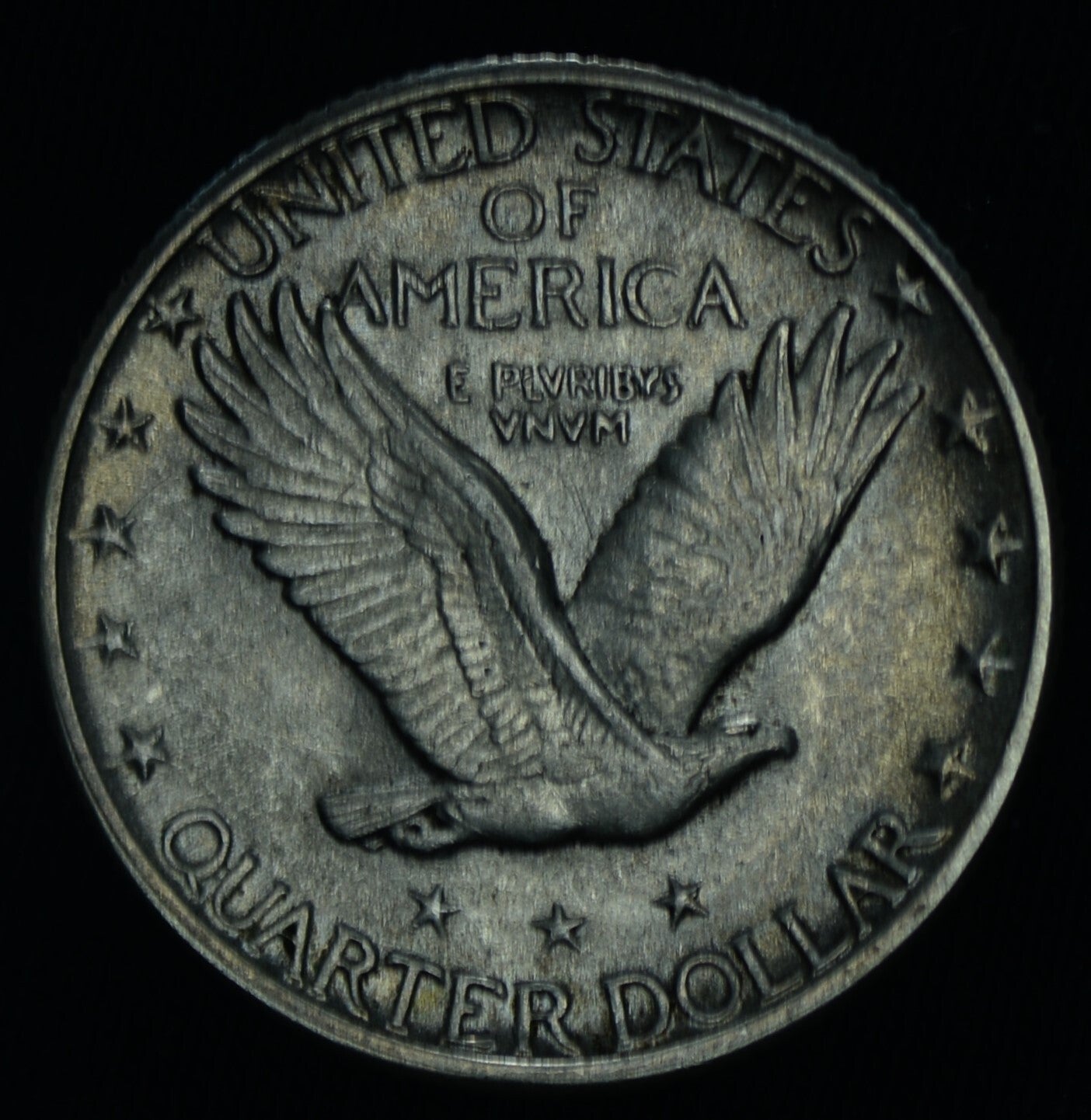 1930 25C Standing Liberty Quarter AU+ Toner ~ 26461