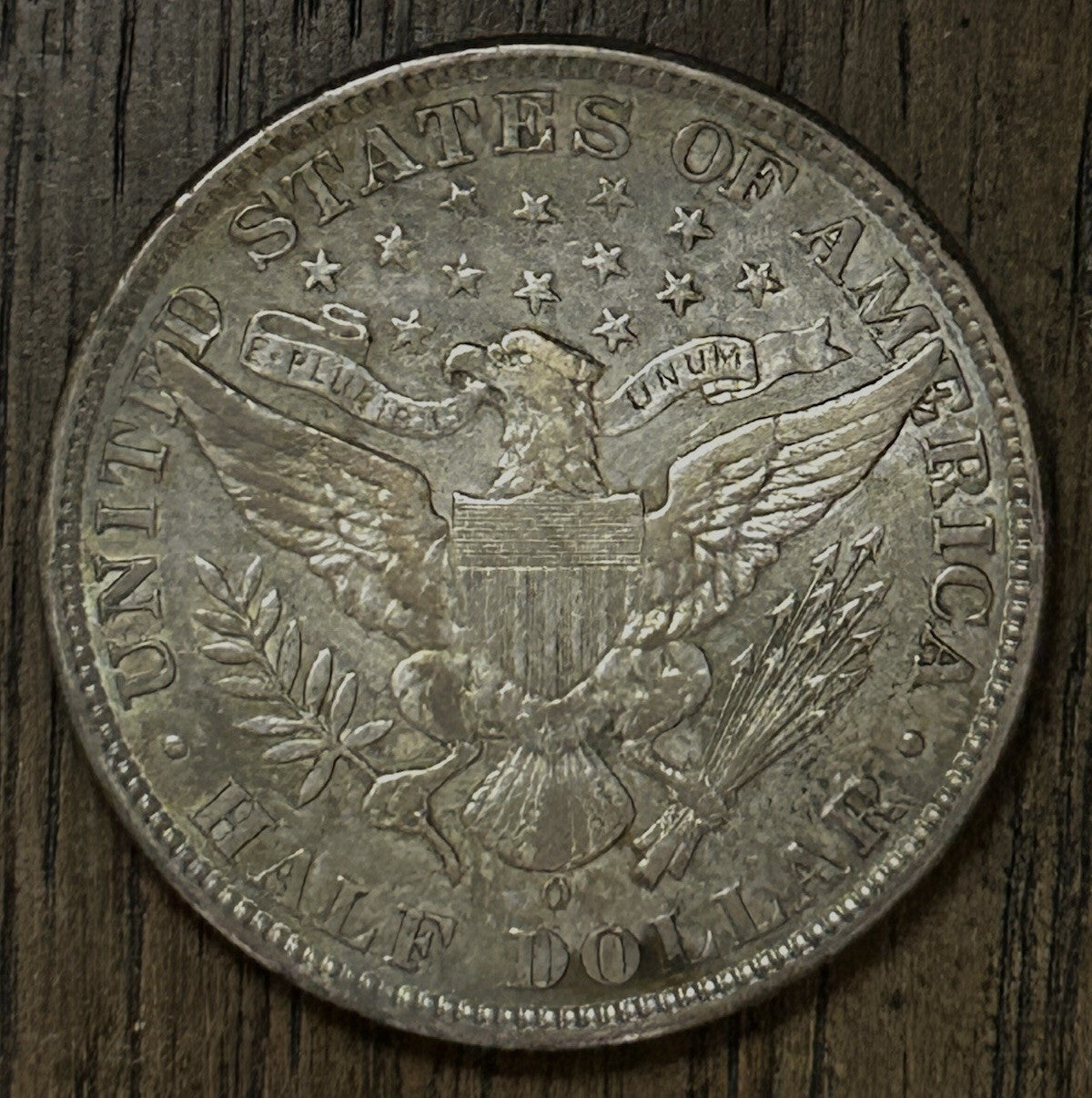 1908-O 50C Barber Half Dollar AU - 25064