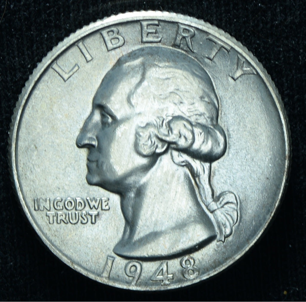 1948-S 25C Washington Quarter BU ~ 26006