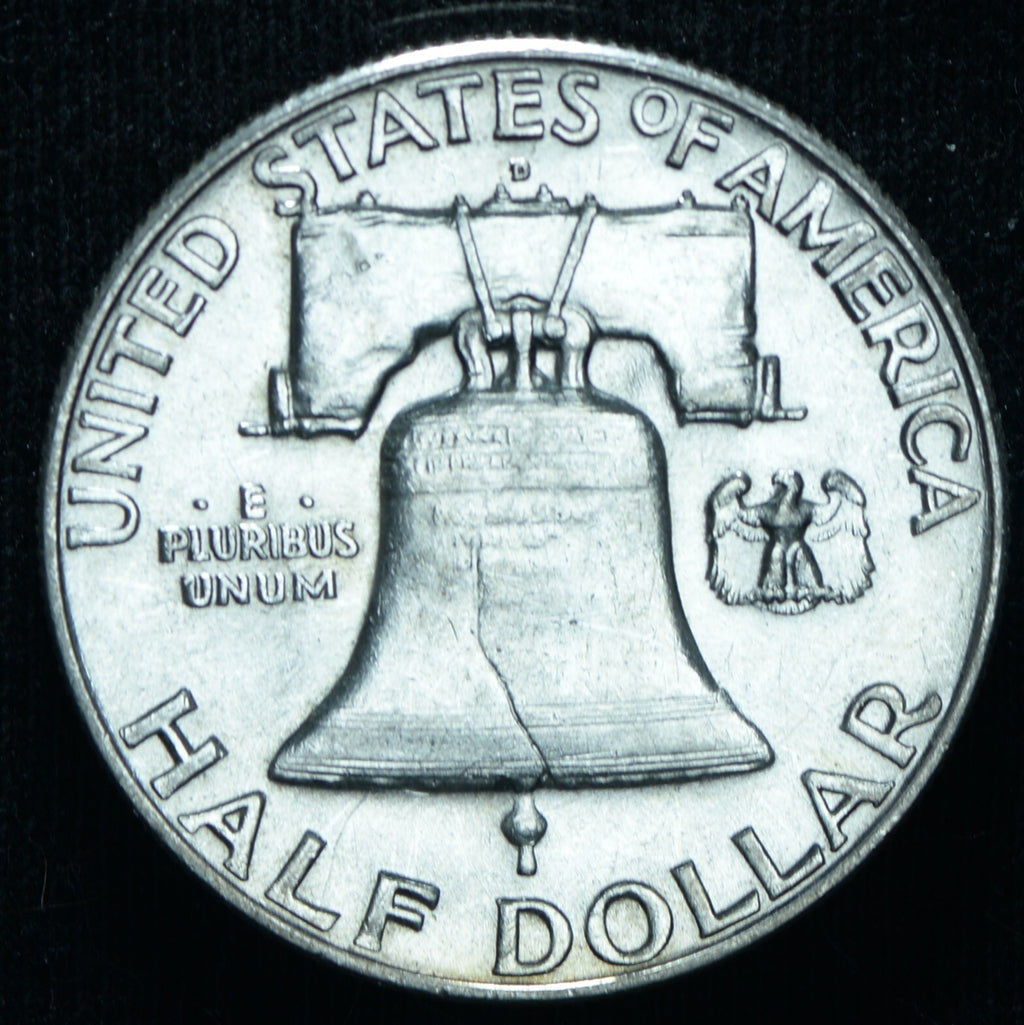 1957-D 50C Franklin Half Dollar BU ~ 25678