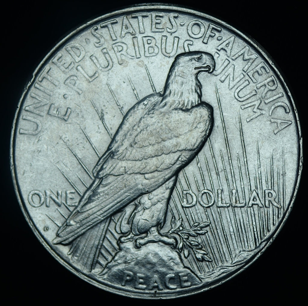 1923-D Peace Dollar AU+ About Uncirculated - 26476