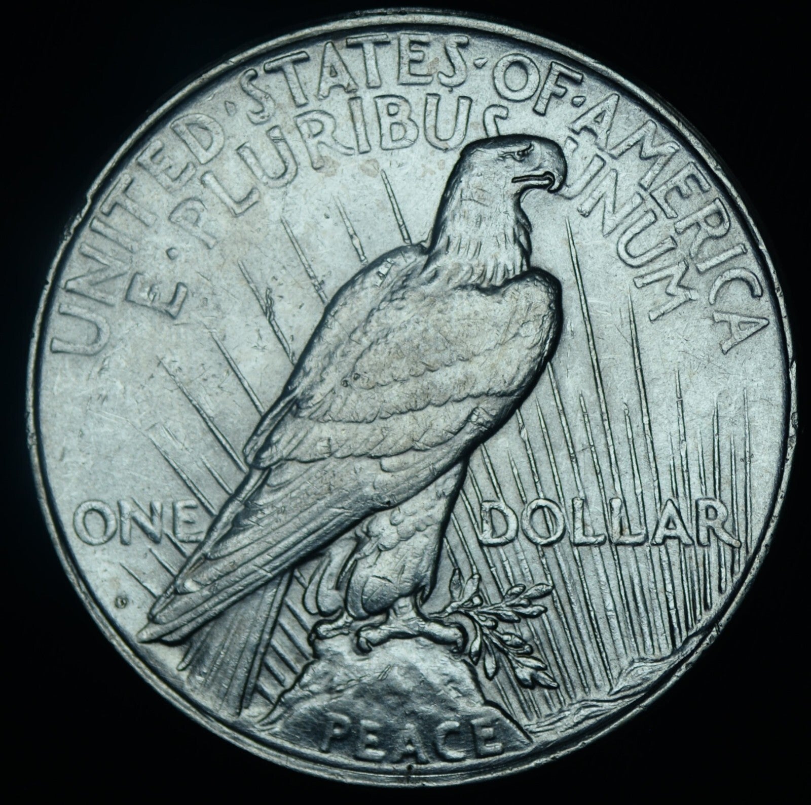 1923-D Peace Dollar AU+ About Uncirculated - 26476